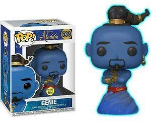 POP! Disney Aladdin 539 Genie Glows in The Dark