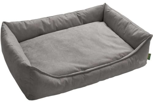 HUNTER EIBY Hundesofa, schmutzabweisend, Easy CLEAN-Technologie, pflegeleicht, S, grau