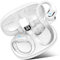 Wireless Earbuds, Bluetooth 5.3 Headphones Wireless with CVC8.0 Noise Cancelling Mic, IP7 Waterproof Wireless Earphones Running 3D Stereo, 75H Bluetooth Sport Ear buds Earhooks for iOS/Android, White