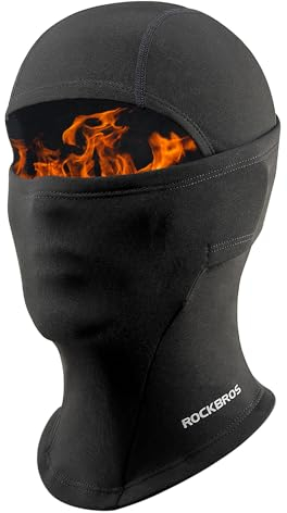 ROCKBROS Kinder Sturmhaube Winter Balaclava Warm Thermo Gesichtshaube Skimaske für Outdoor Sports Radfahren, Skifahren, Laufen Mädchen/Jungen