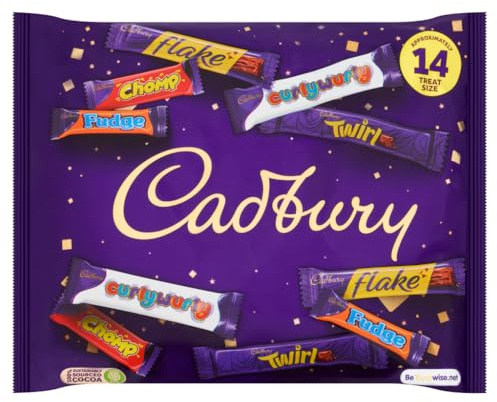 Cadbury Family Heroes 14 Treatsize Bars Pack 207g