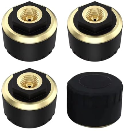 LZYWOD Système de surveillance de la pression des pneus de voiture Bluetooth TPMS 2 avec capteur Android externe iOS Q9O5