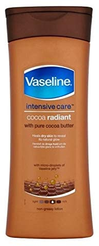 Vaseline Intensivpflege Body Lotion - Kakao Radiant - Hilfe für trockene Haut - 6er Pack (6 x 200ml)