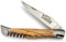 Honoré Durand - Laguiole Taschenmesser mit Korkenzieher - 12 cm - Griff Olivenholz - Messer Frankreich