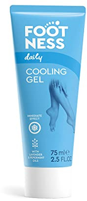 FOOTNESS Cooling Gel - Immediately Cools Burning, “Heavy” Legs and Reduces The Feeling of discomfort. (75 ml)