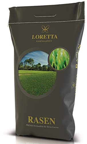 Loretta Trocken Rasen Premiumrasen mit Mantelsaat 10 kg für ca.330m²