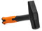 Mivos Martillo de Cerrajero 500 g - Martillo de Banco con Cabeza de Acero y Mango de Fibra de Vidrio - Martillo de Mecánico - Martillo de Acero para Carpintero - Alemán Tipo