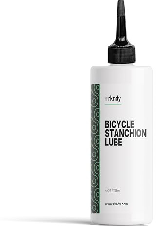 RKNDY Fork Stanchion & Shock Lube - Premium Bicycle/Bike Suspension Lubricant for Eliminating Rust, Dirt, and Contaminants from Seals, Ensuring Smooth Riding and All-Weather, Long-Lasting Protection