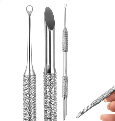 Wjelet Nail Loop Tool Staleks Pusher 2-in-1 Cuticle Remover Tool Coil Pusher 2 Substitute for STALEKS PRO Expert 51/2 Lifts and Removes Cuticles