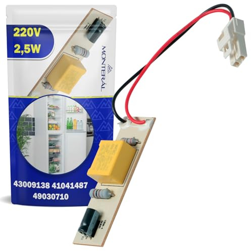 Elektronischer Kühlschrank Modul 220V 2,5W mit dem Originalcode 41041487 43009138 49030710 für Candy - Garantie 10 Jahre – MONTERAL