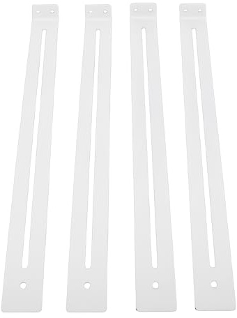 Fdit Kit de Réparation de Tiroirs pour Tiroirs Affaissés, Supports Robustes en Acier au Carbone, Facile à Installer, adapté aux Copeaux de Bois MDF, 2 Pièces