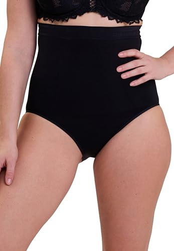 Sans Complexe Femme Slimmers 619153 Culotte gainante, Noir, 50-52 EU