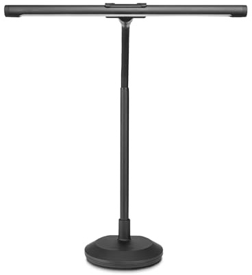 Gravity LED PLT 2B - Lampe de table et de piano à LED avec variateur et sortie de charge USB