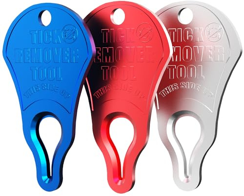 Tick Remover Tool 3 Pack, Suitable for Pets, Animals, and Humans, Portable Outdoor Living Essential Tick Remover Tools, Quick and Safe, and Reliable.