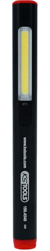 KS Tools 150.4540 UltimateBEAM aluminium LED-stiftlampa Li-Ion, 150 lumen