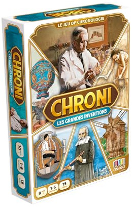 Blackrock Games Chroni Les Grandes Inventions, 1-6 Joueurs dès 10 Ans