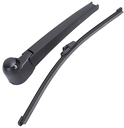 Conjunto de brazo de limpiaparabrisas trasero, Qiilu Limpiaparabrisas Trasero, Limpiaparabrisas para Seat Altea XL/Altea 4/2004-2015