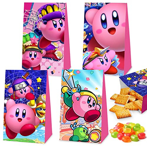 Partytüten, 12 Stück Party Süßigkeitentüten,Geschenktüte,Papiertüte,Kindergeburtstag Geschenktüten für Geburtstage Deko Tüten,Geburtstags Party Zubehör,Mitgebsel Tüten