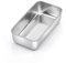 TEAMFAR Brotbackform, Edelstahl Kastenform Brotform Kastenbackform perfekt für Kuchen und Brote, Königskuchenform - 23,5 x 12,6 x 6 cm, Gesund, Spülmaschinengeeignet
