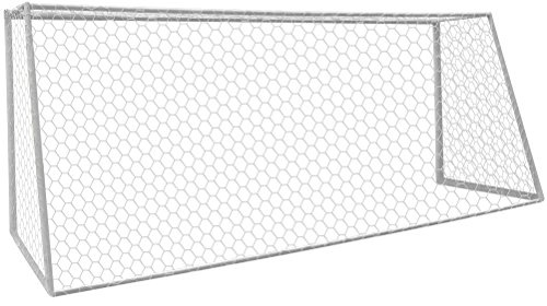 Aoneky Polyester Soccer Goal Net - 4 mm Cord - Replacement Full Size Football Post Net- Heavy Duty Soccer Netting - NOT Include Posts (12 x 6 Ft)