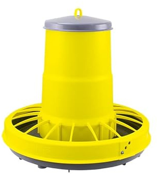 Mangiatoia a tramoggia COMPACTA - capacità 12 litri - senza asta centrale - con griglia antispreco - River Systems