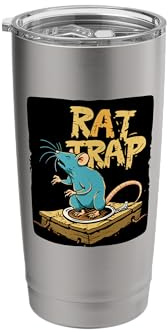 Cool Rat Trap Costume for Adults and Kids Stainless Steel Insulated Tumbler