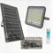 SILVER ELECTRONICS - Proyector con panel solar, batería y mando a distancia 1350lm 100W 6500K IP65 90° 25.000h carcasa gris