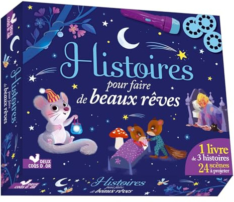Histoires pour faire de beaux rêves - coffret lampe
