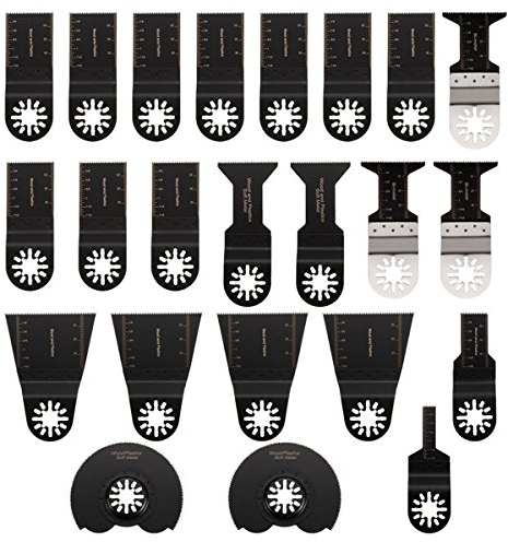 EsportsMJJ 26Pcs Säge Blatt Zubehörsatz Oszillierende Multitoolset Für Fein Multimaster Bosch Makita