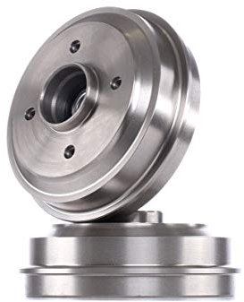 RIDEX 2x Tambour de frein Arrière Frein à Tambour 123B0236 avec roulement sans bague ABS