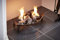 Vintage Decor ® Premium Victorian Bowed Front Cast Iron Fire Grate with 4 Legs for air Flow I Log Coal Fireside Classic | Eco Friendly (Fire Grate for 14 inch Fireplace)