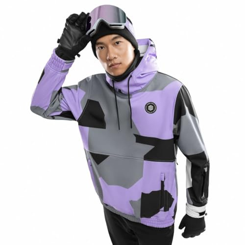 SIROKO - Snowboardjacka Siroko W1 Tignes - XL - Lavender/Svart