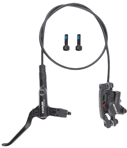 Skivbromsar för cyklar – hydrauliskt cykelbroms-set, 1 del hydrauliskt skivbromsset för mountainbikes | Cykelskivbromssystem, oljebroms av aluminiumlegering, trefinger
