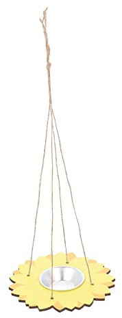 Milisten Mangeoire À Oiseaux Dextérieur Multifonctionnelle Pendentif en Bois Ornement De Jardin Mangeoires À Oiseaux pour Lextérieur Ajoute du Charme À Votre Espace Et Attire Plus Doiseaux