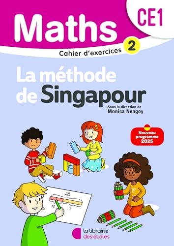 Mathématiques CE1 (2025) - Méthode de Singapour - Cahier d'exercices 2