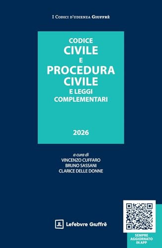 Codice civile e procedura civile e leggi complementari d'udienza 2026