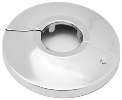 Schläfer 440613 | Rosette Copritubo per Termosifoni, Foro 27mm (3/4), Rosone Universale per Copertura Tubi Caldaie, Stufe, Cappe, Impianti Civili e Industriali, Finitura Cromata, 2 Pezzi