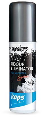 Kaps Sneakers Odour Eliminator, Déodorant pour Chaussures Décontractées et Baskets, Parfum Pamplemousse, Nanoparticules d'Argent