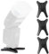 ECENCE 3X Supporto Flash con Filettatura 1/4 Pollici per cavalletto Integrata per Adattatore ISO Standard es. Compatibile con Nikon Canon Olympus Panasonic Pentax Sigma Nissin Yongnuo