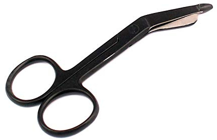 LAJA IMPORTS Lister Bandage Scissors 3.5 (Black Color) Stainless Steel