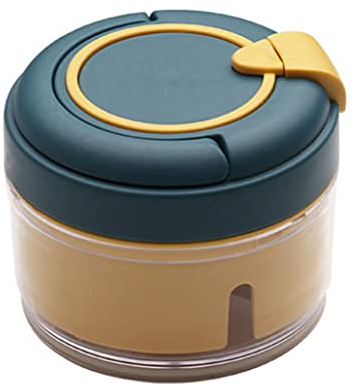 CISIXIN Coupe Ail Manuel, Mini Hachoir à Légumes, Machine à Hacher Viande et Ognons