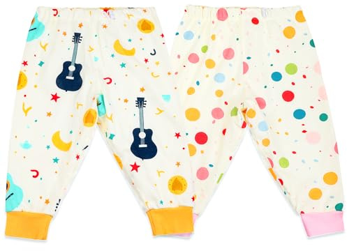 MOEMOE BABY Potty Training Pants Waterproof Diaper Skirt Toddler Nappy Skirts, 2 Pack, 5-7 Years, White, L
