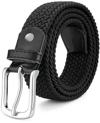 CALIYO Gürtel Damen Stretchgürtel Herren, Flechtgürtel Damen, Verstellbarer Elastischer Gürtel Damen, Stretchgürtel Damen Stretchgürtel Herren für Unisex.