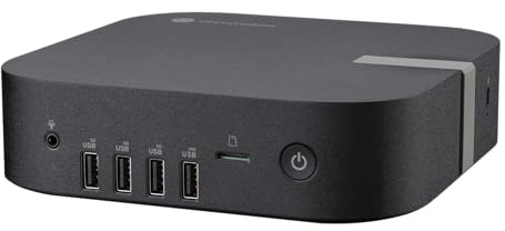 ASUS CHROMEBOX5-S3006UNA Mini PC (Intel Core i3-1315U Processor, Integrated Intel Iris Xe Graphics, 8GB RAM, M.2 NVMe PCIe 4.0 128GB SSD, WiFi 6E, Chrome OS)
