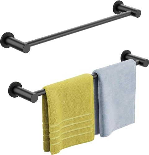 ULIBERMAGNET Magnetisk handdukshållare, justerbar magnetisk handduksskena med halkfri funktion, för klassrum vittavla, kylskåp, diskmaskin, tvättmaskin (2-pack)