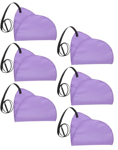DEARMAMY Paño Limpiador para Saxofón Clarinete y Flauta Hisopo Absorbente de Microfibra 6 Unidades Color Morado Limpieza Interior Eficaz para Mantenimiento de Instrumentos de Viento