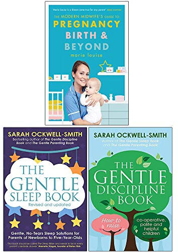 The Modern Midwife's Guide to Pregnancy Birth and Beyond, The Gentle Sleep Book, The Gentle Discipline Book 3 Books Collection Set