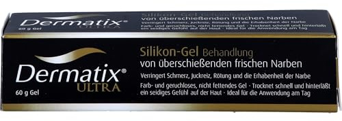 Dermatix Ultra Silikon-Gel zur Vorbeugung und Reduzierung von Narben, 60 g Gel