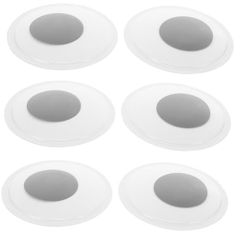 DIYEAH 6 Pezzi Occhi Giganti Autoadesivi Occhi Mobili Plastica per Decorazioni Fai da Te Pupazzi Scrapbooking Halloween