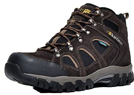 Karrimor Bodmin Mid Iv Weathertite, Chaussures de Randonnée Hautes Homme, Marron (Dark Brown), 44